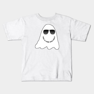 This Is Some Boo Sheet Drawing Kids T-Shirt